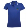 Polo coton femme