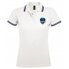 Polo coton femme