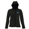 Softshell à capuche femme
